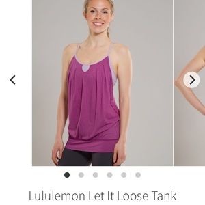 Lululemon Let it Loose Tank